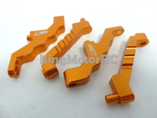 Новинка King Motor EX алюминиевые передние противоударные опоры для HPI Baja 5B 5T 2 0 Buggies |