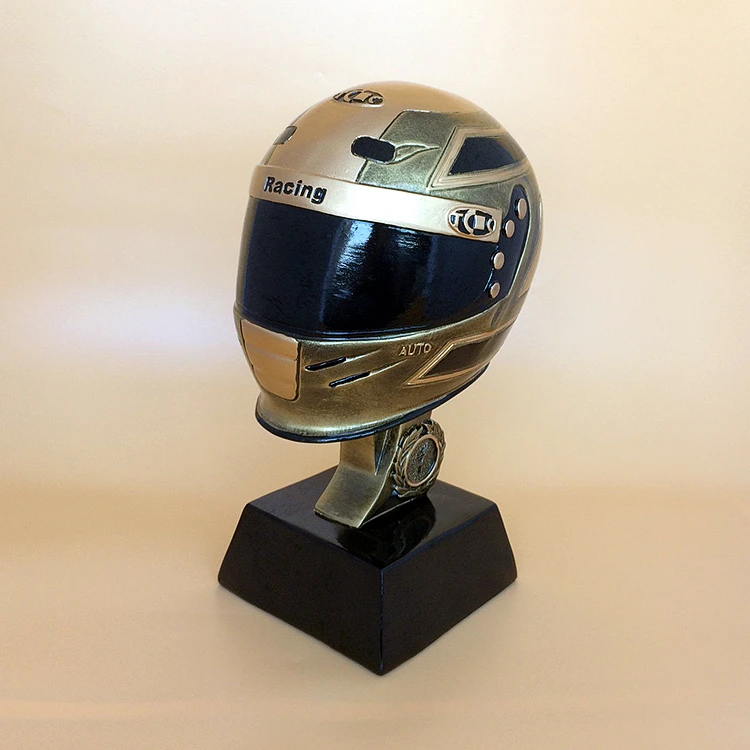 The new racing helmet trophy Motorbike resin trophies | Спорт и развлечения