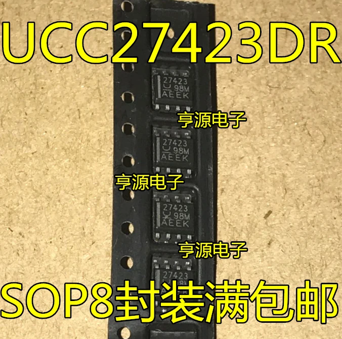 

UCC27423DR UCC27423 шелкография 27423 новый импортный оригинал