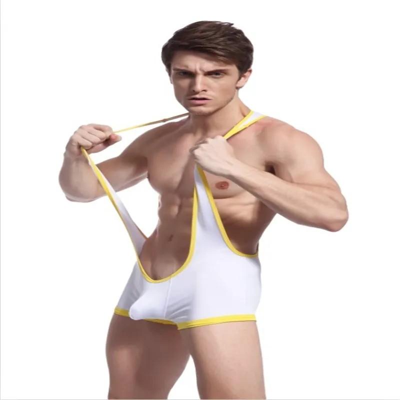2015 новое поступление мужские подтяжки борцовское трико нижнее белье сексуальное