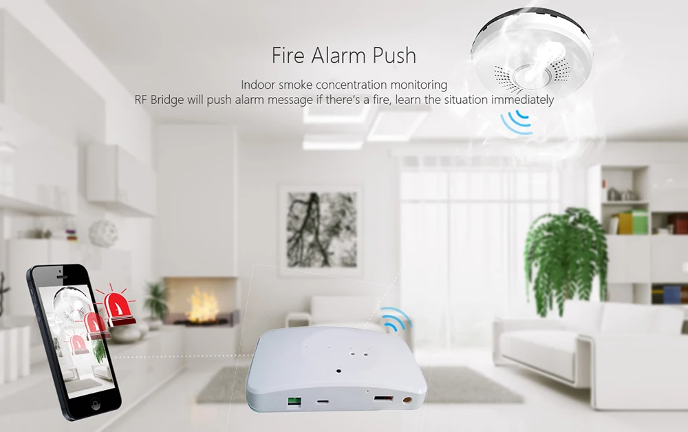 Ewelink RF Brigde WiFi 433 МГц 315 м 390 м преобразователь сигнала Роллинг затвора двери электрический контроллер штор умный дом автоматизация