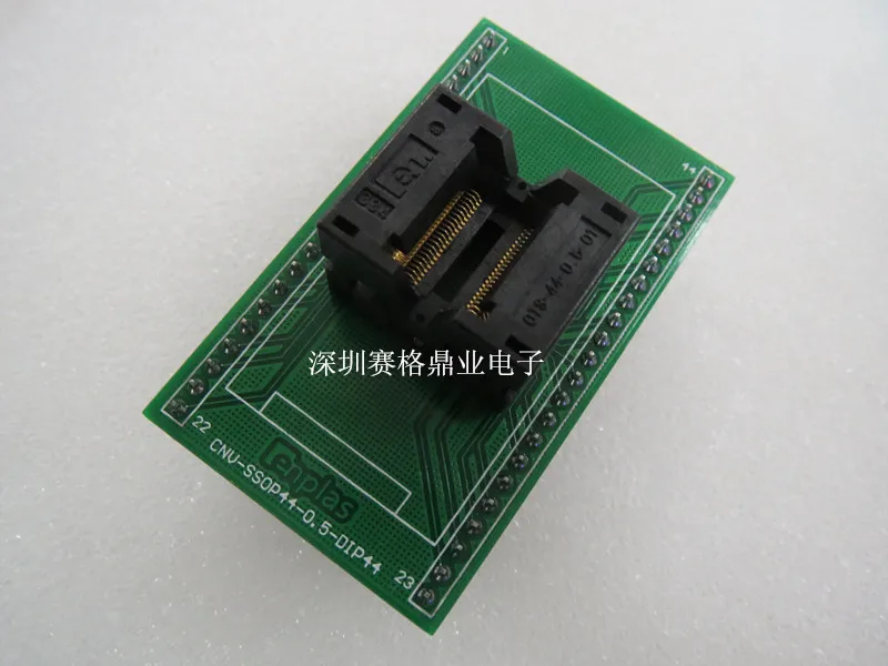 Opentop 100%New&Original OTS-44-0.5-01 SSOP44/TSSOP44 0.5mm ENPLAS IC Burning seat Adapter testing seat Test Socket test bench