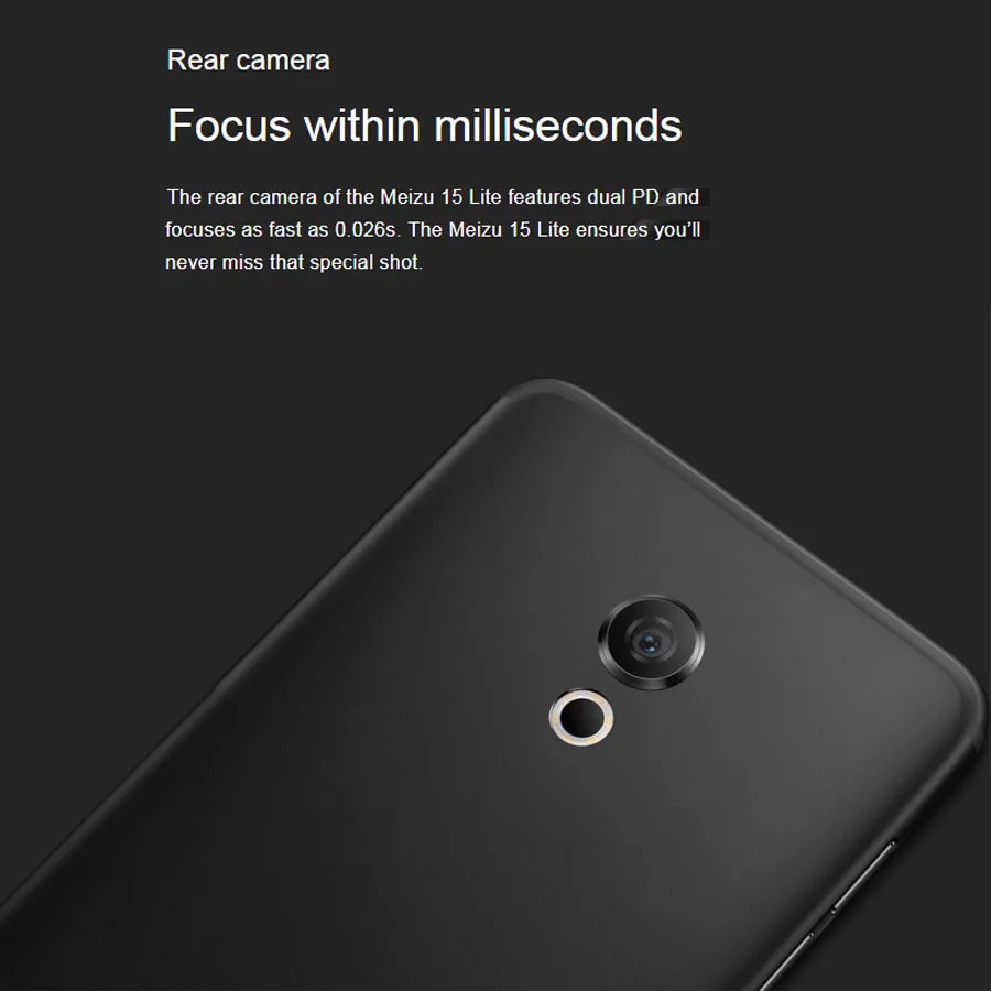 Оригинал Meizu 15 Lite M15 4 Гб Оперативная память 32 GB Встроенная Snapdragon 626 Octa Core 5 46 &quot1920x1080