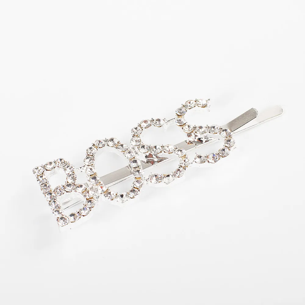 Заколки для волос с надписью женщин аксессуары 1 шт.| |