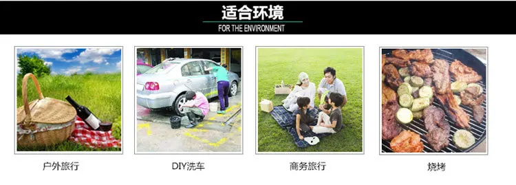 Outdoor Portable 5L 10L Large Folding Water Bag Car Water Storage Bag Emergency Water Storage Bag Camping Hiking Portable Bucket