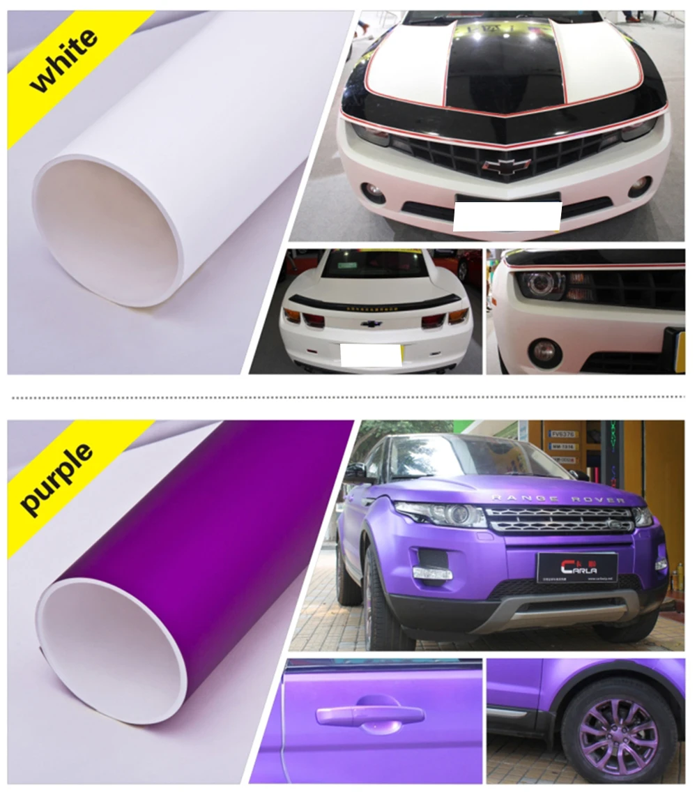 new arrival 1.52x20m Matte Chrome Film high quality car body film with air bubble free decorative chrome film. | Автомобили и