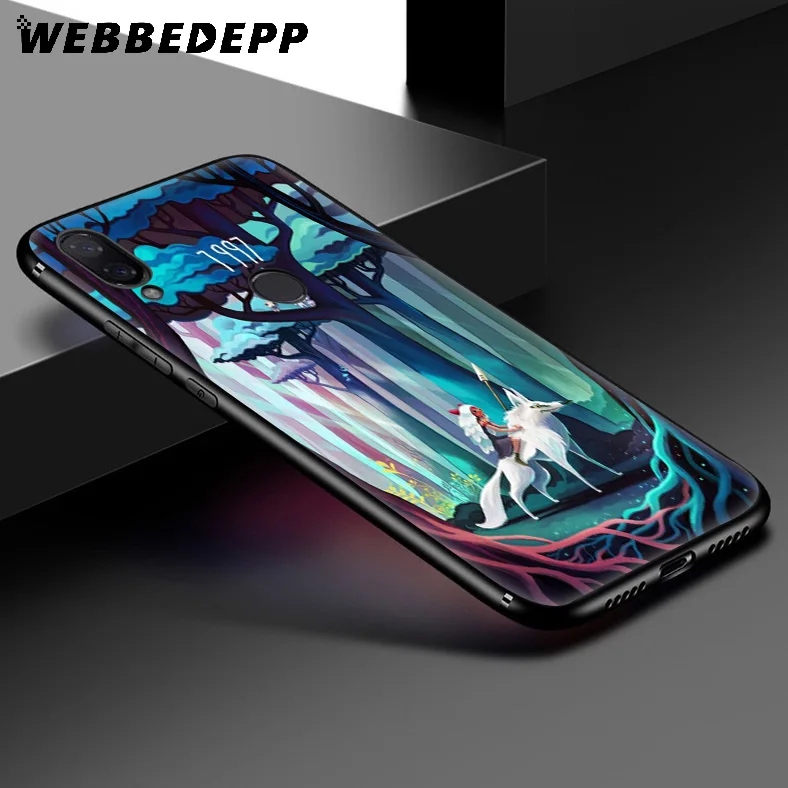 WEBBEDEPP Princess Mononoke Soft Case for Xiaomi Redmi K20 7A 4A 4X 5 5A 6 6A S2 Note 8 4 7 Pro Plus Prime |