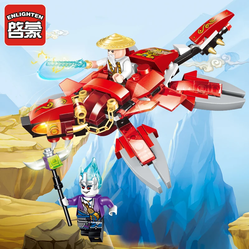 Enlighten модели Здание игрушка Совместимость с LEGO Лего Legos Конструктор E2201 146 блок