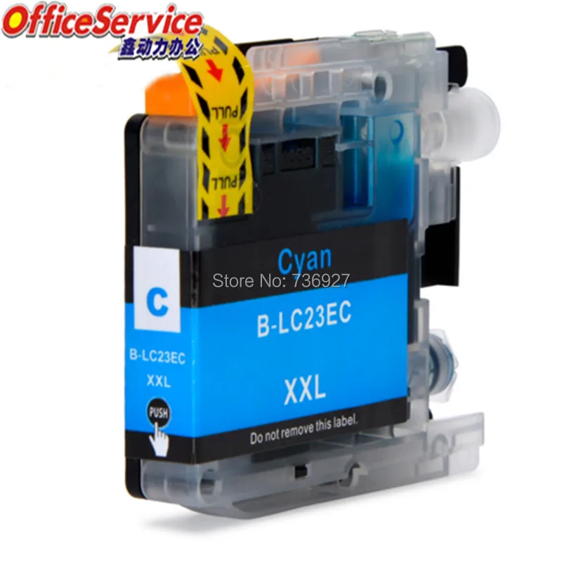 LC23 LC23E LC23EXL совместимый Чернильный Картридж для струйного принтера Brother MFC