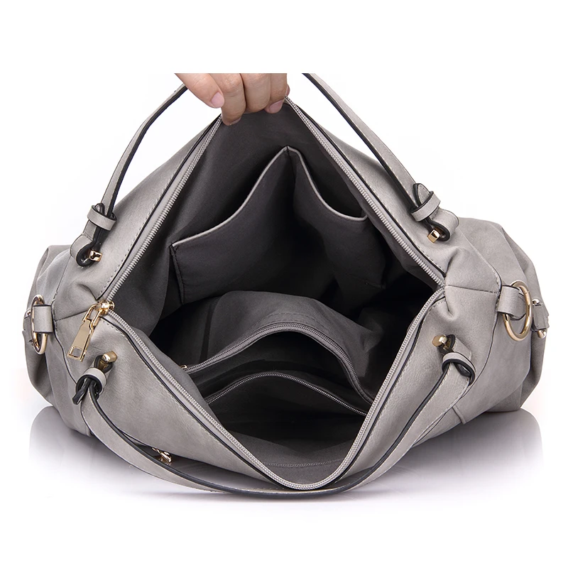 REALER женские Сумки из искусственной кожи через плечо сумка для женщин большая