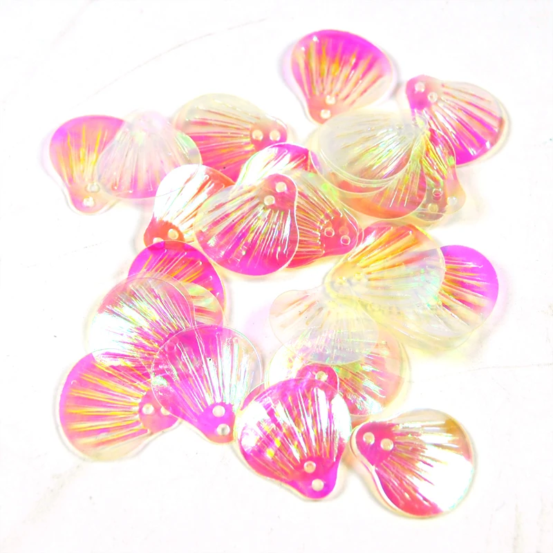 30PCS Fly Tying Streamer Shinning Attractor New Fishing Spoon Accessories Plastic Pearl Flash Spinner Blade Soft Bait Fish Gill | Спорт и