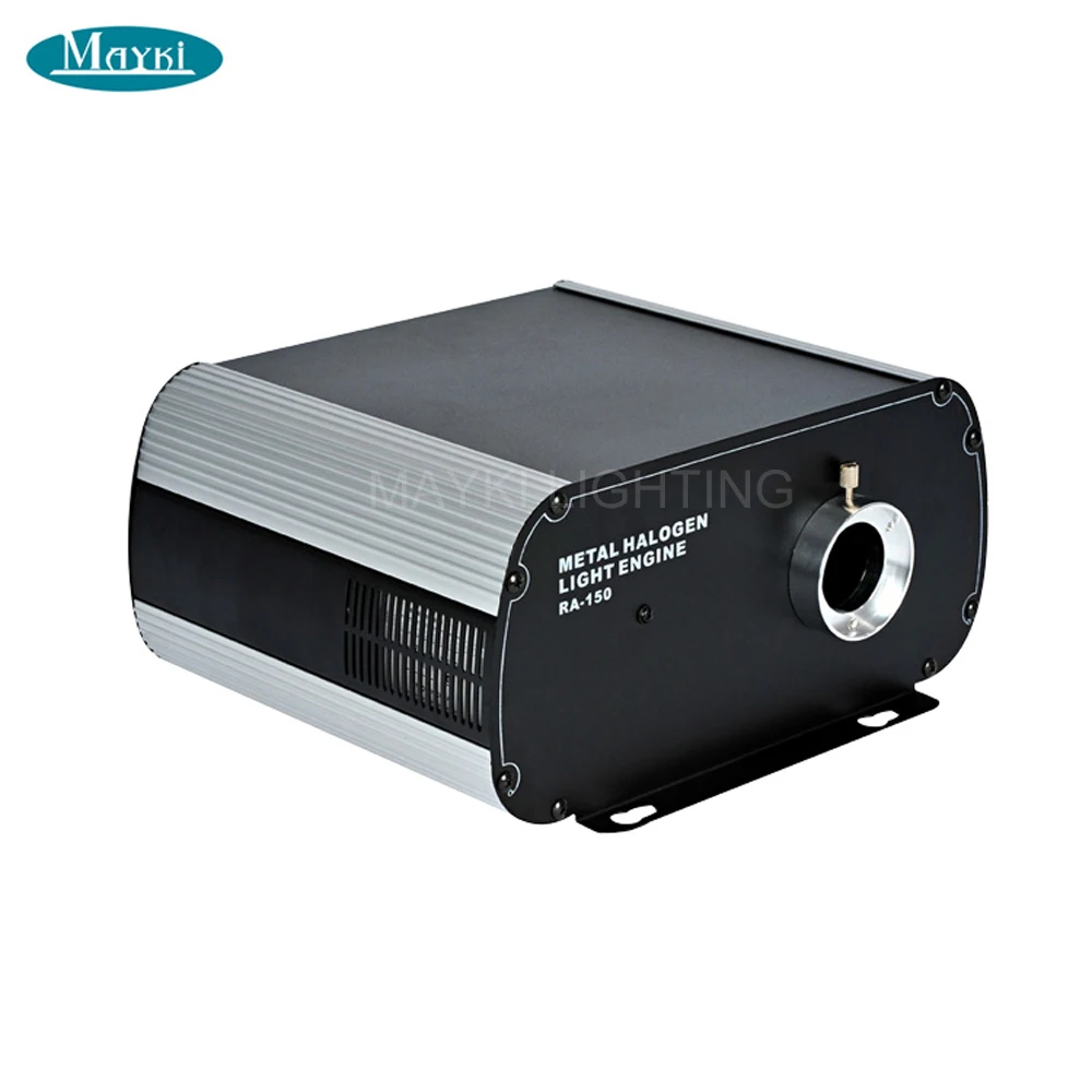 Maykit 150 Вт 4200 к волоконно-оптический светильник, 8 цветов, изменяющий эффект, пульт дистанционного управления для люстры, светильник ing