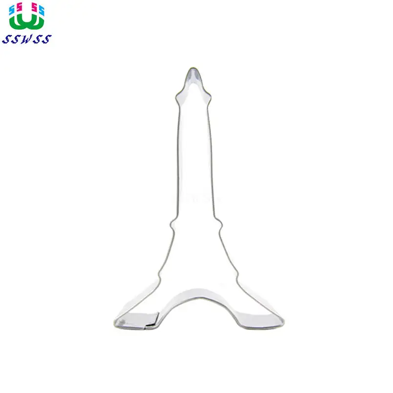 Прямая продажа Французский Пейзаж форма Эйфелевой башни украшение торта