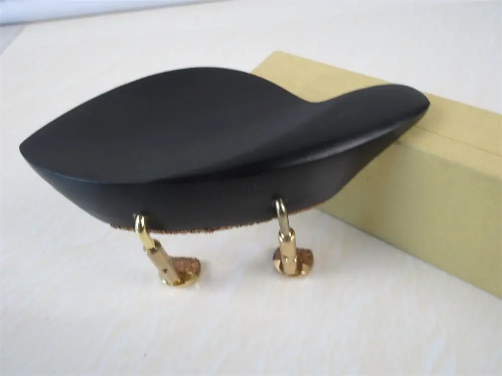 

1pcs new type ebony violin chinrest 4/4 with fission clamp