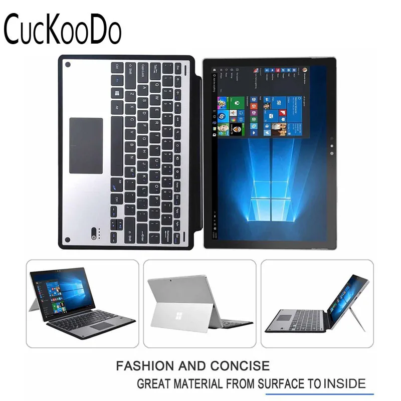 CucKooDo Тонкий Высококачественный Алюминиевый Чехол подставка для клавиатуры