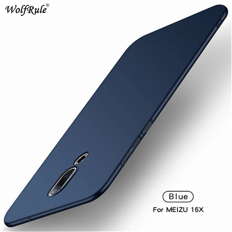Чехол для Meizu 16 Ультра-Тонкий Гладкий Жесткий ПК Бампер защитный задний телефона