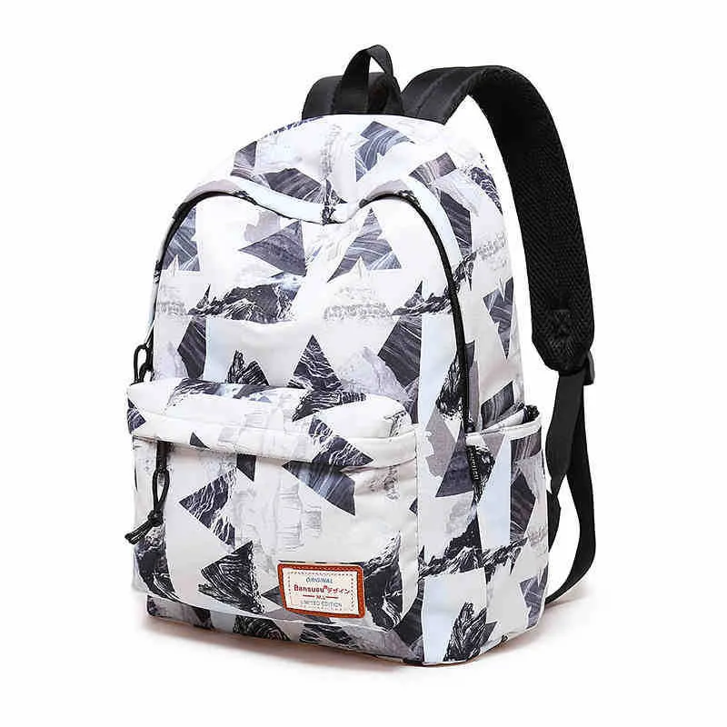 Женский рюкзак с внешней USB-зарядкой водонепроницаемый женский школьные рюкзаки