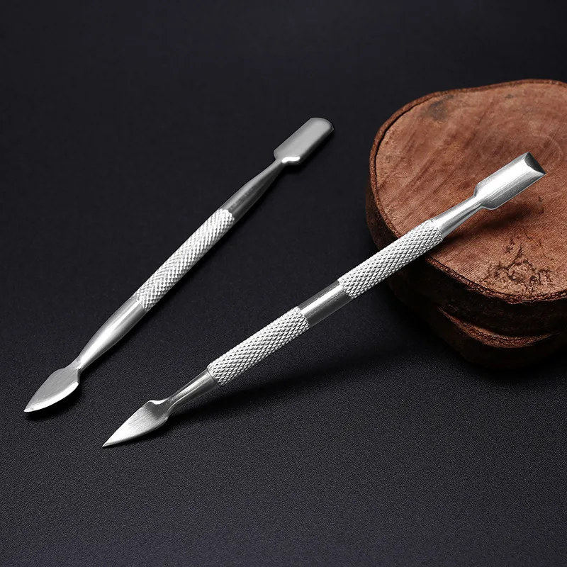 2 варианта толкатель профессиональные инструменты для ногтей удаления кутикулы