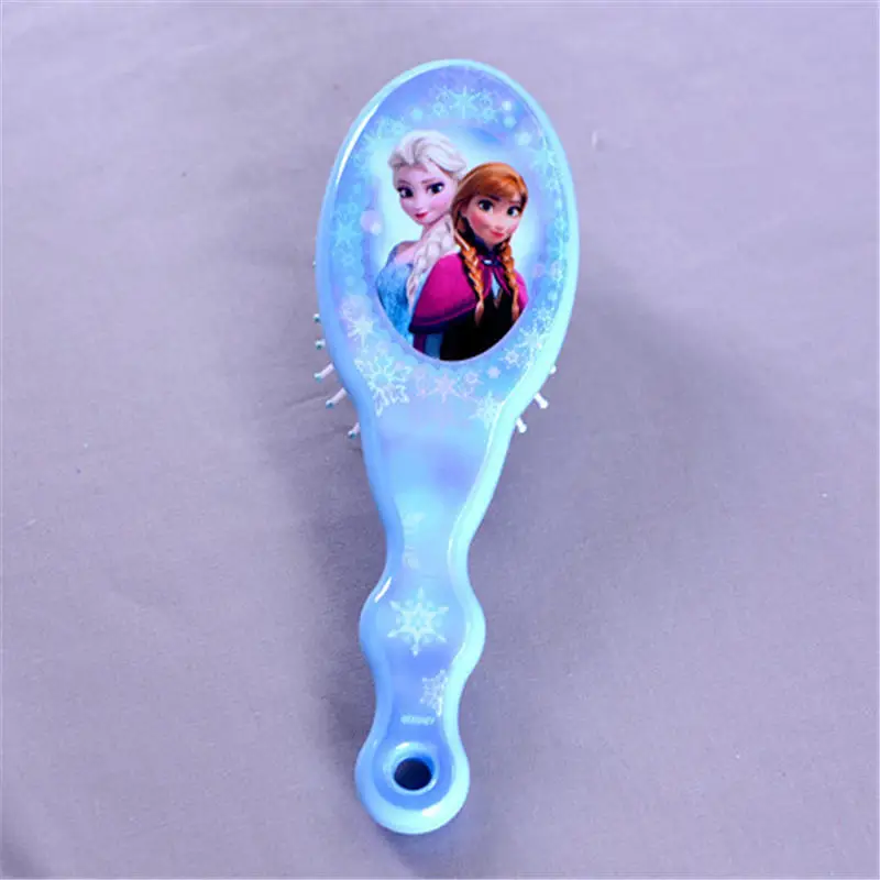 Disney beauty& модные игрушки Замороженные Софии принцесса Аша Анна мультфильм шаблон детская воздушная Массажная расческа