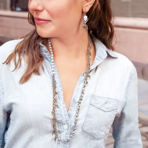 Bulk Price Latest Popular Amazing Accessories Round Simulated Pearl Necklace for Mother to Send Mom as Birthday Gift |