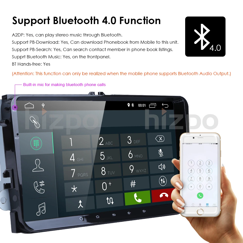 2din 9 дюймов 2 грамма Android9.0 автомобильный Радио gps навигатор для V W passat b6 golf 5 polo j etta QuadCore автомобильный NO-DVD плеер с CANBUS