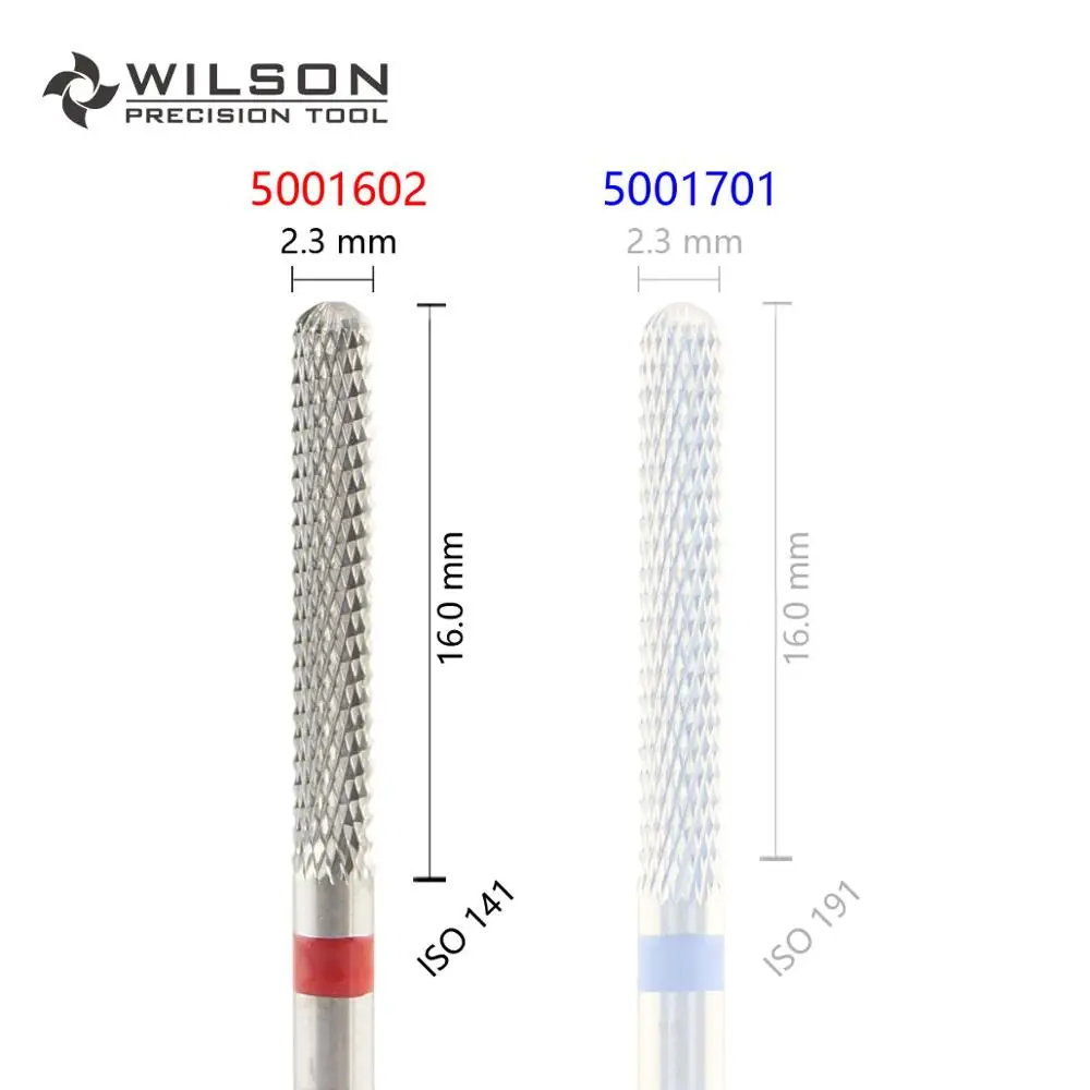 Цилиндрическая форма ISO 145 023 другой резки карбидные сверла для ногтей HP WILSON Tungsten