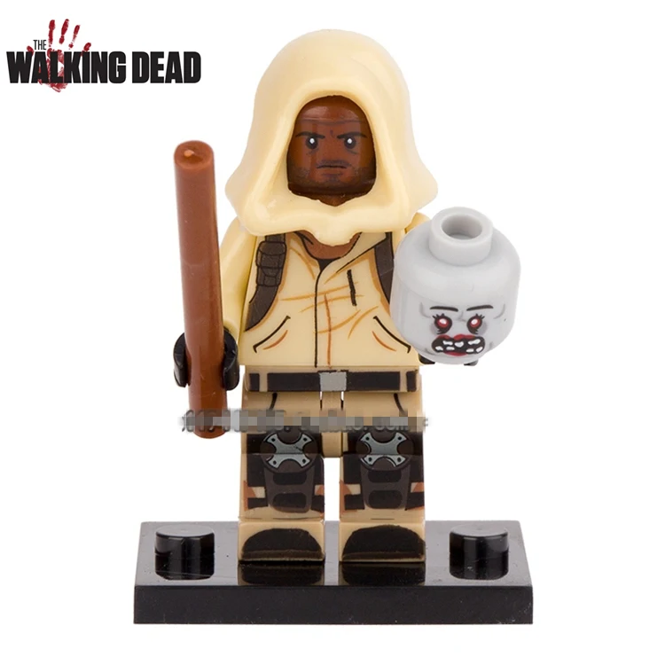 Одиночная продажа AMC TV Show The Walking Dead Morgan Jones Carol Rick Carl Daryl сборные фигурки Minifig блоки