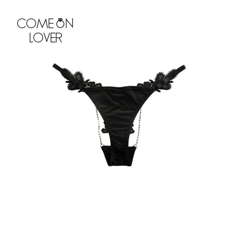 Женское нижнее белье Comeonlover Соблазнительные трусики стринги с вышивкой и