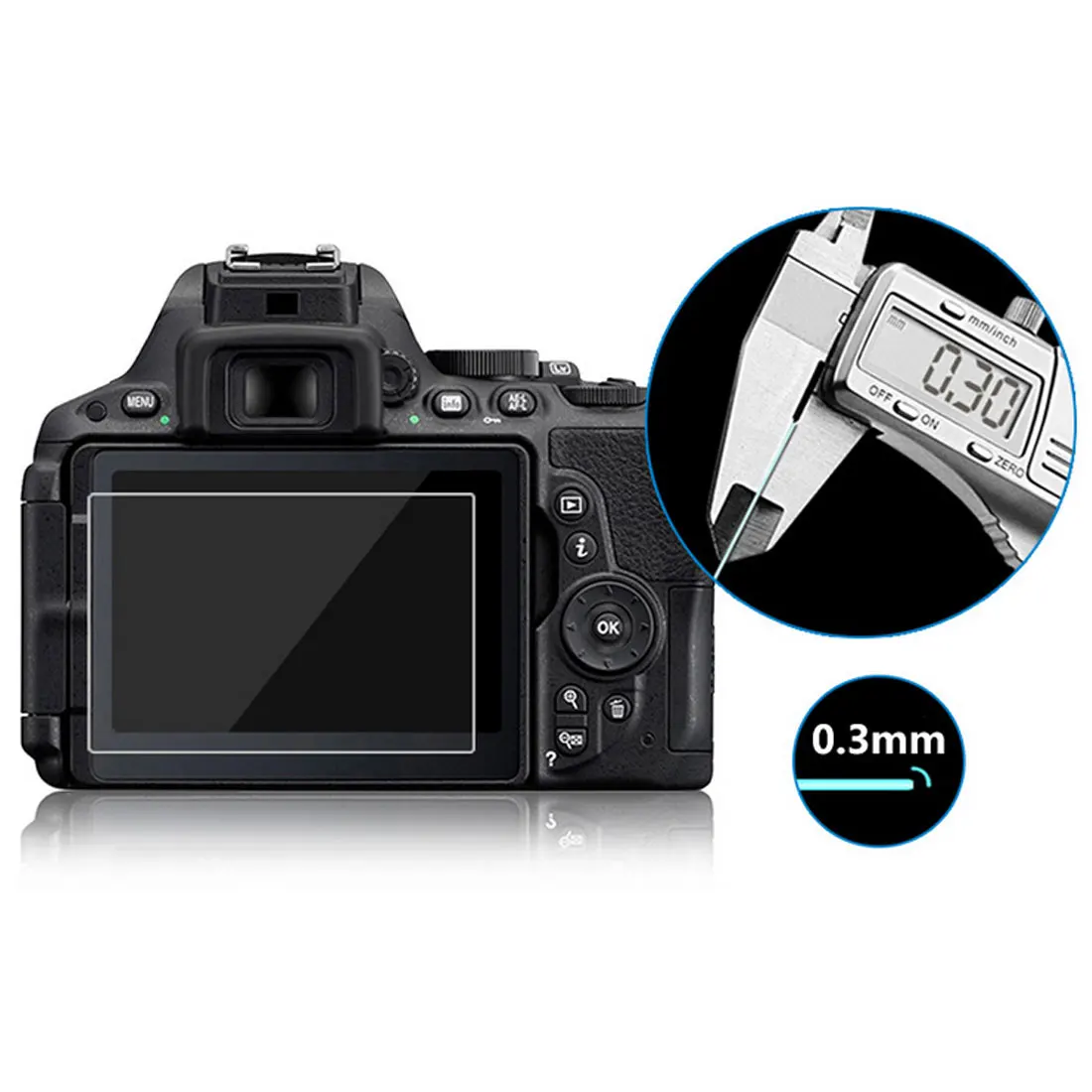 9H закаленное стекло ЖК-экран протектор Топ ЖК-пленка для Canon EOS R RP 70D 77D 9000D 600D 80D/6D Mark II 6D MK2