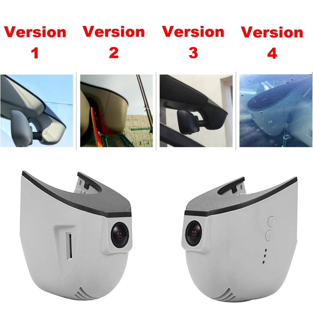 저렴한 Liislee-숨겨진 DVR 무선 170 와이드 풀 HD 대시 캠, 아우디 A1 A3 A4 A5 A6L A7 A8 Q3 Q5 Q7 전화 응용 프로그램 무선 제어