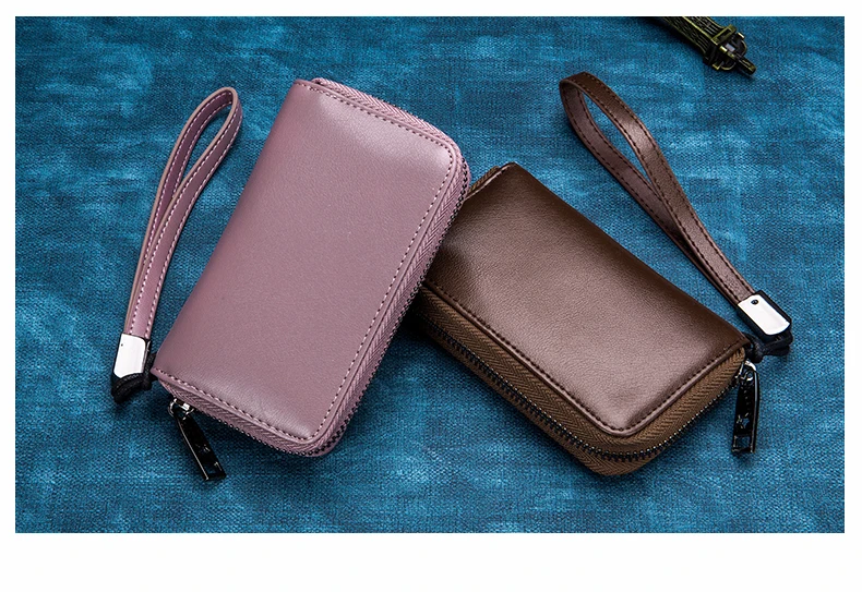 Модные женские туфли Key Holder бумажник кожаный мешок ключа смарт-кошельки Для мужчин случае Ежедневные клатчи для человека ключница дамы высокого Ёмкость
