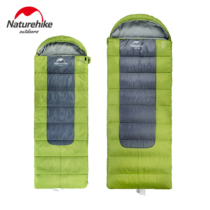 Naturehike 230x90 см сверхлегкие портативные спальные мешки хлопок спальный мешок
