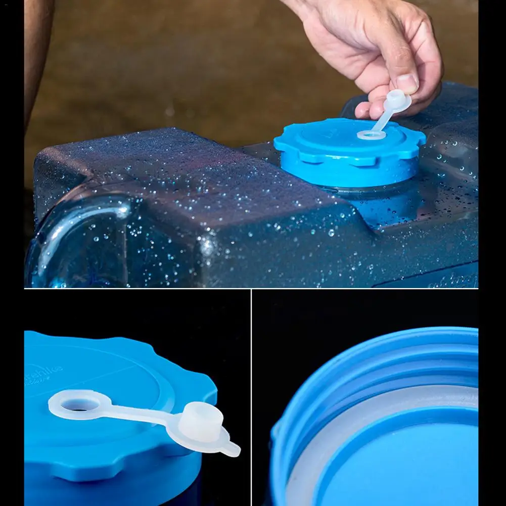 

Portable Outdoor 12L 19L 24L Large Capacity Water Container Water Tank Bucket Camping Picnic Driving Kettle With Faucet