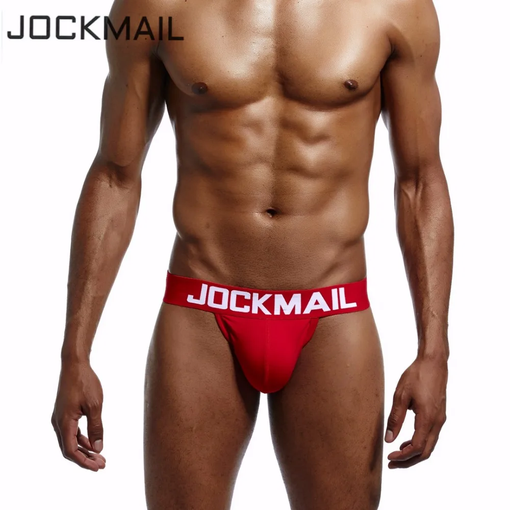 Джоки JOCKMAIL мужские с открытой спиной брендовые пикантные хлопковые трусы-танга