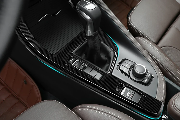Декоративная рамка для центральной консоли из углеродного волокна отделка BMW X1 F48