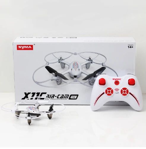 X11C Syma RC Drone con Camara 2.0MP HD 4CH 2.4 GHz Motor Sin Escobillas helicoptero Mini Aviones Quad copter Dron Regalo para ni | Игрушки и