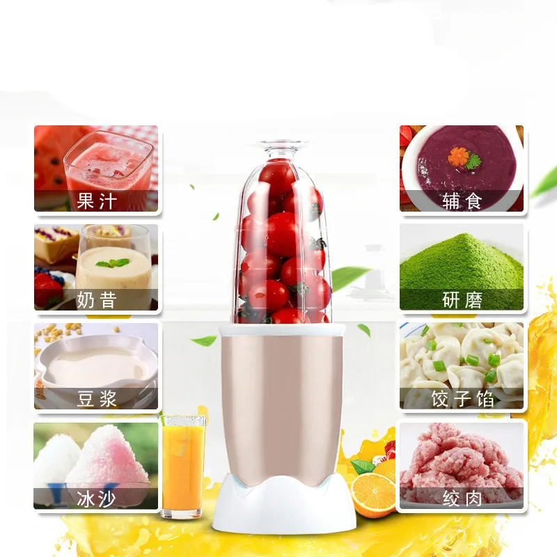 Блендер пищевой комбайн использует небольшую шлифовку и измельчение