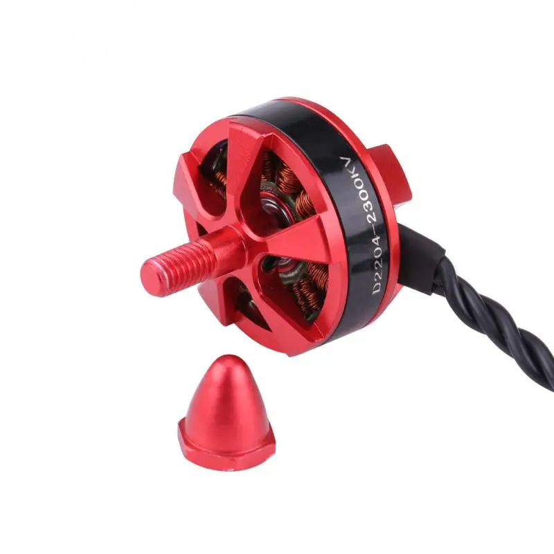 4 шт./компл. D2204 2300KV 2 3S бесщеточный двигатель для 250 260 280 RC Racing Multirotor Drone M5 диаметр