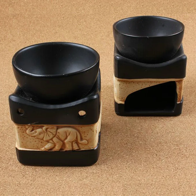 Античный дезодорант со слоном керамическая горелка для ароматерапии эфирные