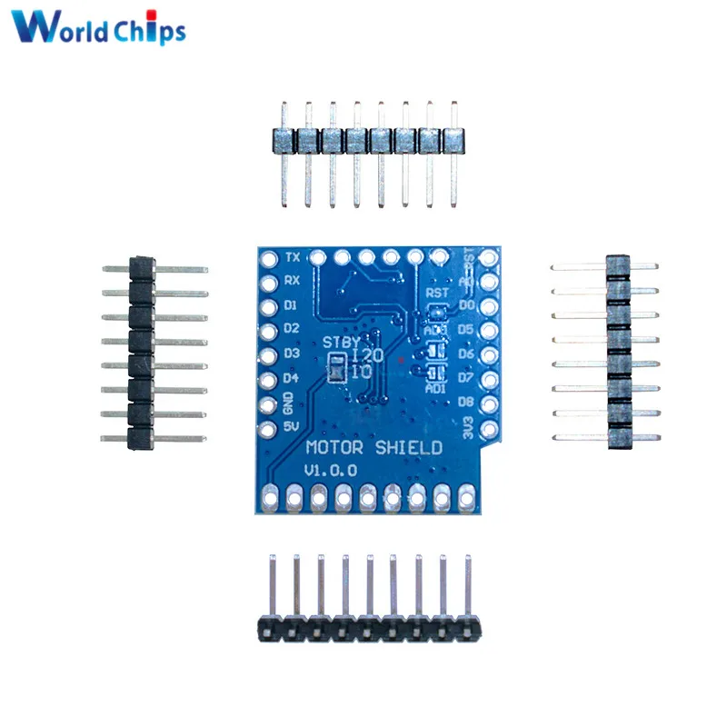1 комплект моторный экран для WeMos D1 Mini TB6612FNG Wemos I2C два двигателя драйвер модуль