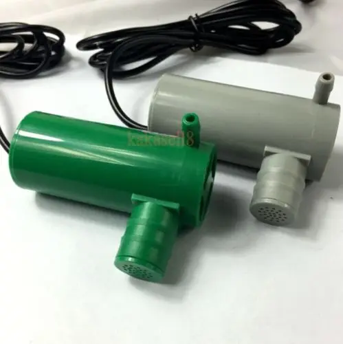 Погружной водяной насос постоянного тока 12 В 19 Вт с высоким подъемом 9 м 500 л/ч для