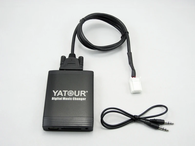 Автомобильный цифровой музыкальный переходник Yatour USB MP3 AUX адаптер для Toyota Avensis