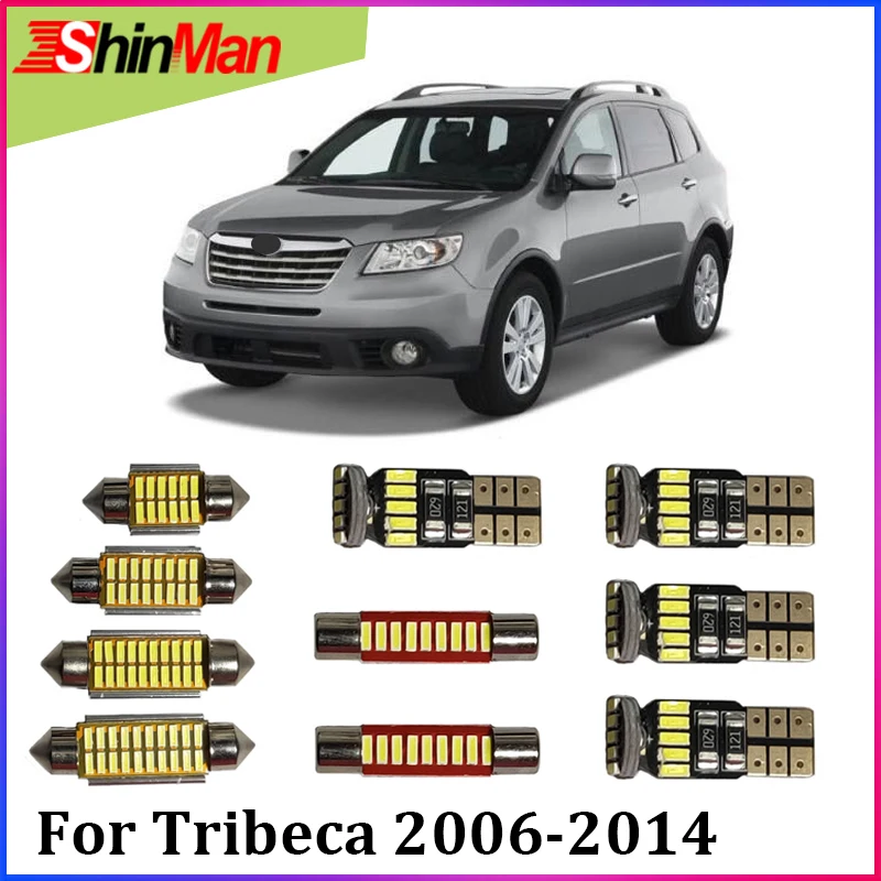 ShinMan 14x светодиодный светильник для автомобиля салона чтения s Subaru Tribeca интерьера