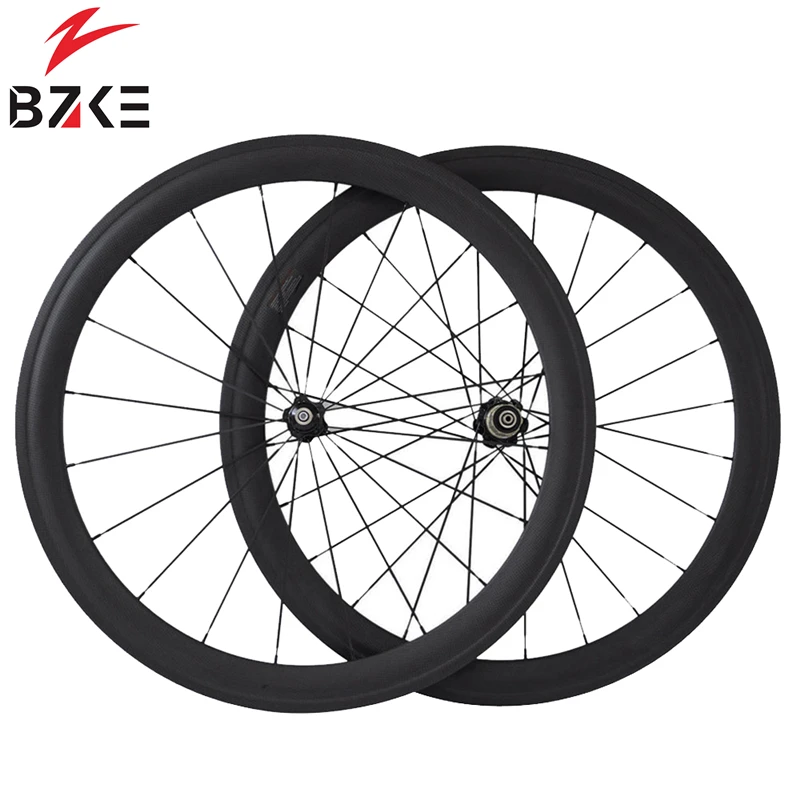 Углеродные колеса 700c углеродные дорожные велосипедные Powerway R13 Hub 50 мм глубина 25