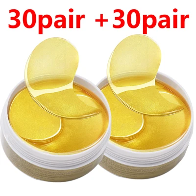 60 Pair Style 5 EFERO коллагеновая маска для глаз с морскими водорослями, затянуть отбеливающий крем для лица против морщин маска для 30/60/90 пар Увлажняющий анти-отечность глаз патчи для ухода - Цвет: 60 Pair Style 5