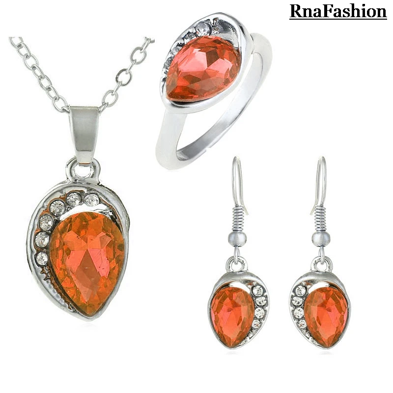 2014 Новый комплект ювелирных изделий из кристаллов аксессуары Подвески в форме