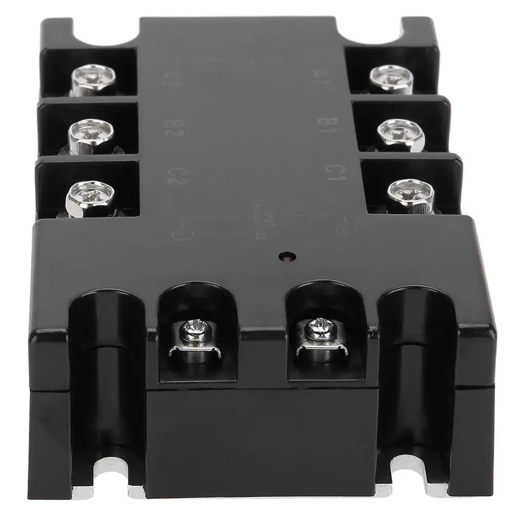 TSR-40AA-H 3-фазный 40A AC-AC твердотельные реле SSR Вход AC90-250V нагрузки AC24-480V Напряжение