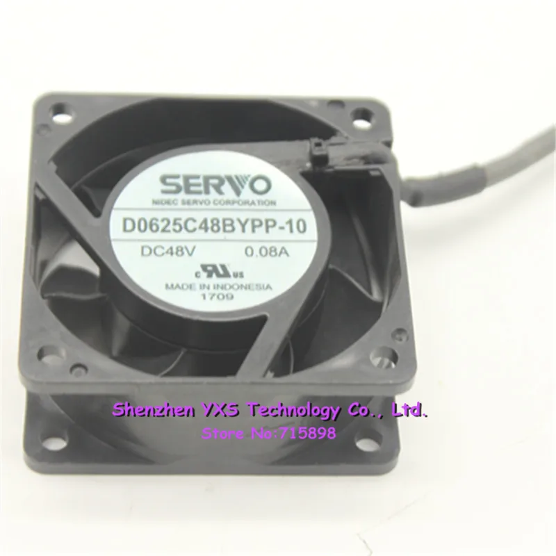 D0625C48BYPP-10 083180A 104 6 см 6025 60*60*25 мм DC 48V 0.08A водонепроницаемый вентилятор охлаждения |