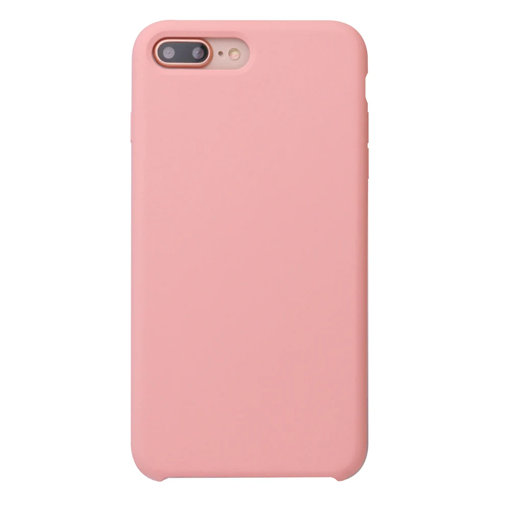 Жидкий силиконовый чехол для телефона Ikase Store для iPhone XS Max XR X 8 7 6 6S Plus, силиконовый чехол для Apple 8Plus 7Plus 6plus - Цвет: 13.Pink