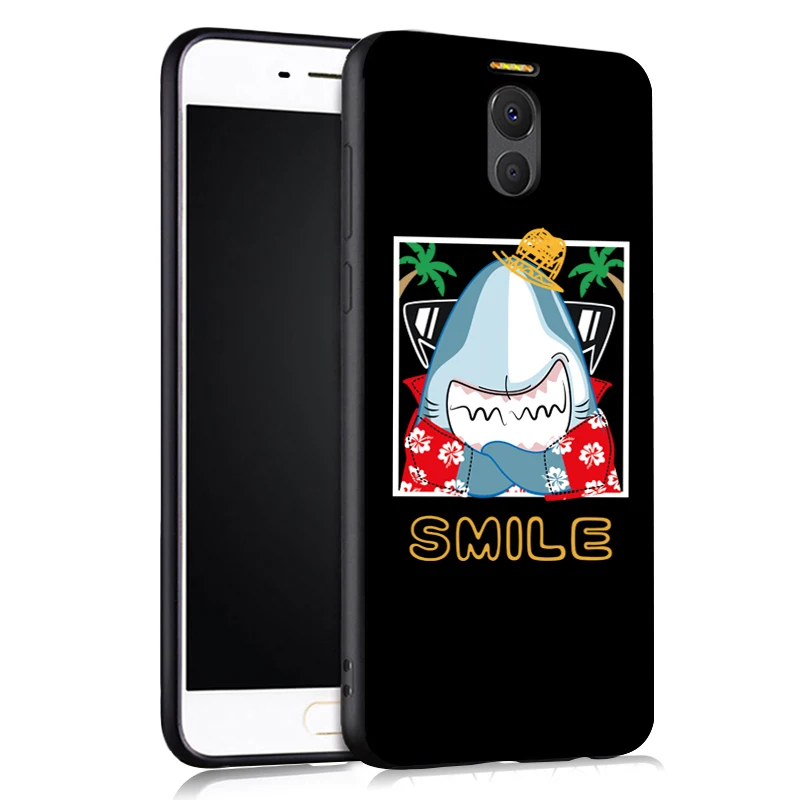 Meizu m6 note 16 ГБ 32 чехол 3D рельефный силиконовый задняя крышка для мультяшный мягкий |